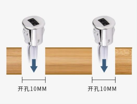 ABS DC12V 24V Smart Detachable Single Door Motion Sensor Led Cabinet Furniture Light